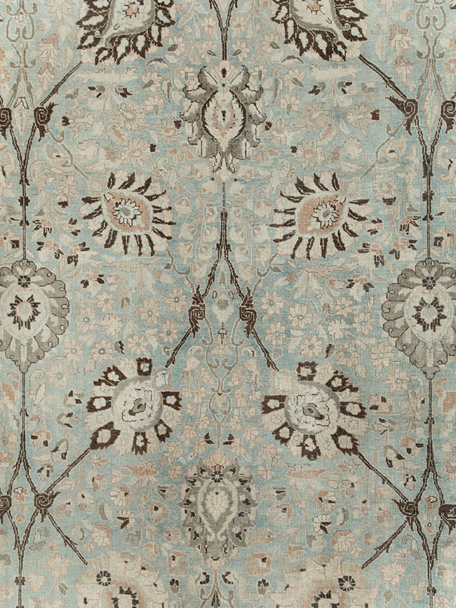 Antique Persian Tabriz Carpet, No.24400 - Galerie Shabab