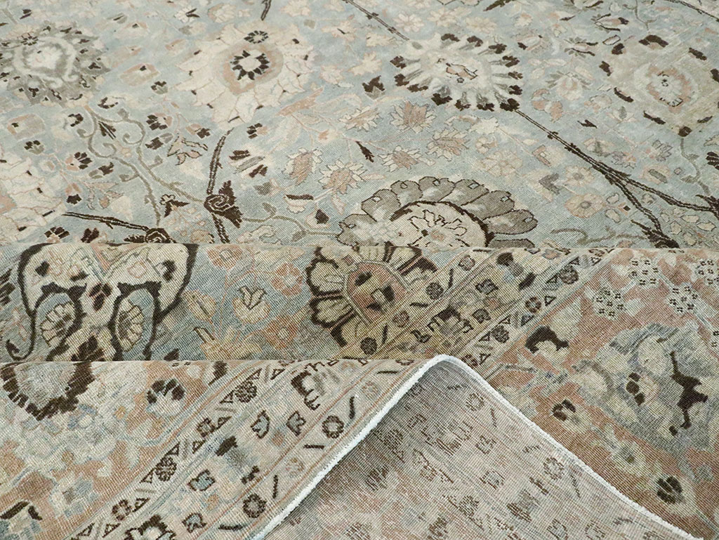Antique Persian Tabriz Carpet, No.24400 - Galerie Shabab