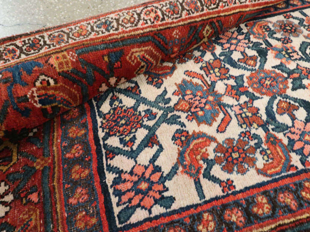 Antique Persian Bidjar Long Runner, No.24402 - Galerie Shabab