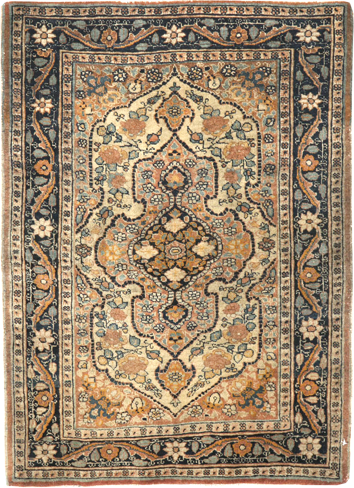 Antique Persian Tabriz Hagi Jilili Rug, No.24404 - Galerie Shabab