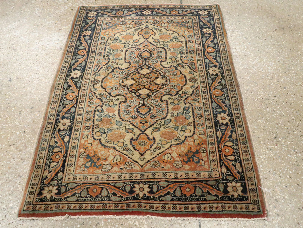 Antique Persian Tabriz Hagi Jilili Rug, No.24404 - Galerie Shabab