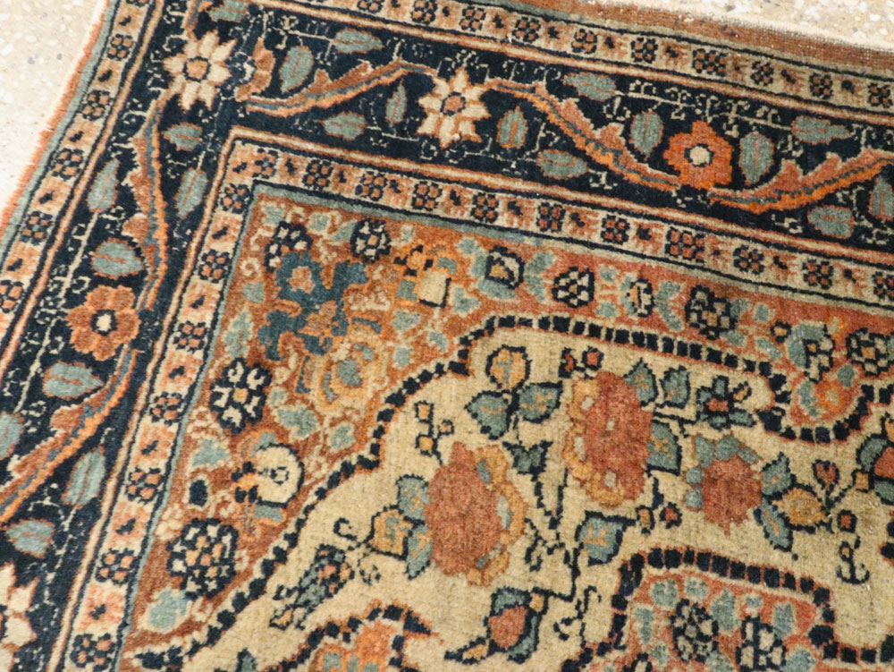 Antique Persian Tabriz Hagi Jilili Rug, No.24404 - Galerie Shabab