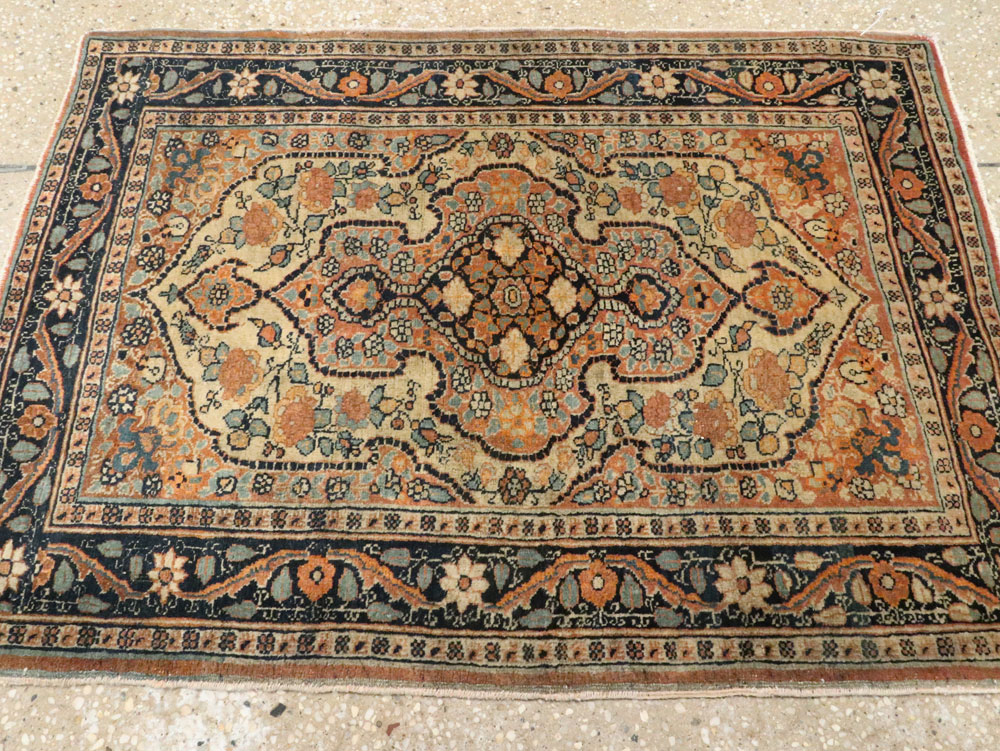 Antique Persian Tabriz Hagi Jilili Rug, No.24404 - Galerie Shabab