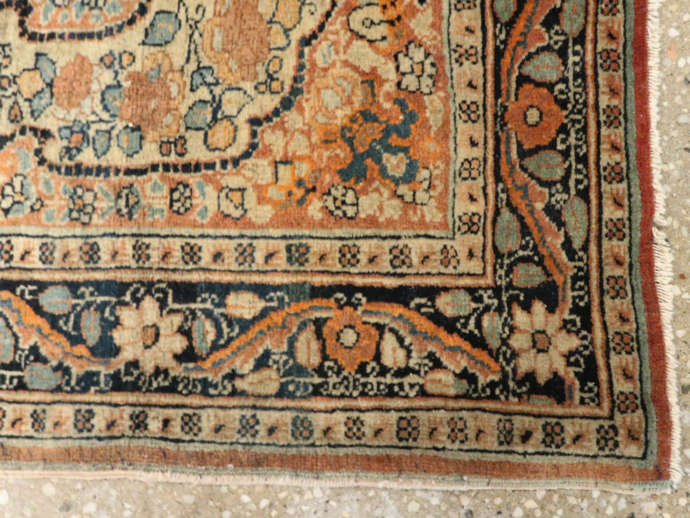 Antique Persian Tabriz Hagi Jilili Rug, No.24404 - Galerie Shabab