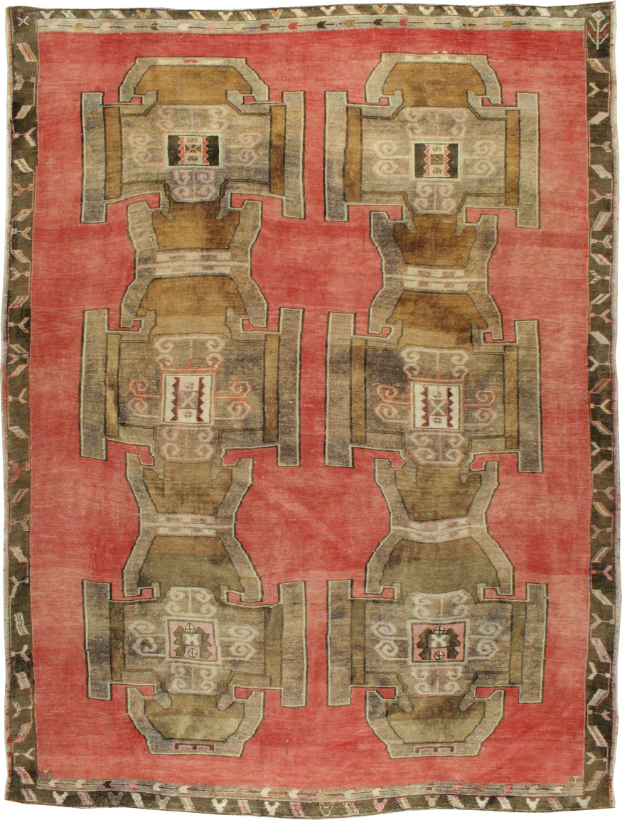 Vintage Turkish Anatolian Carpet, No.24407 - Galerie Shabab