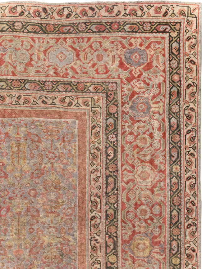 Antique Persian Mahal Gallery Carpet, No.24410 - Galerie Shabab