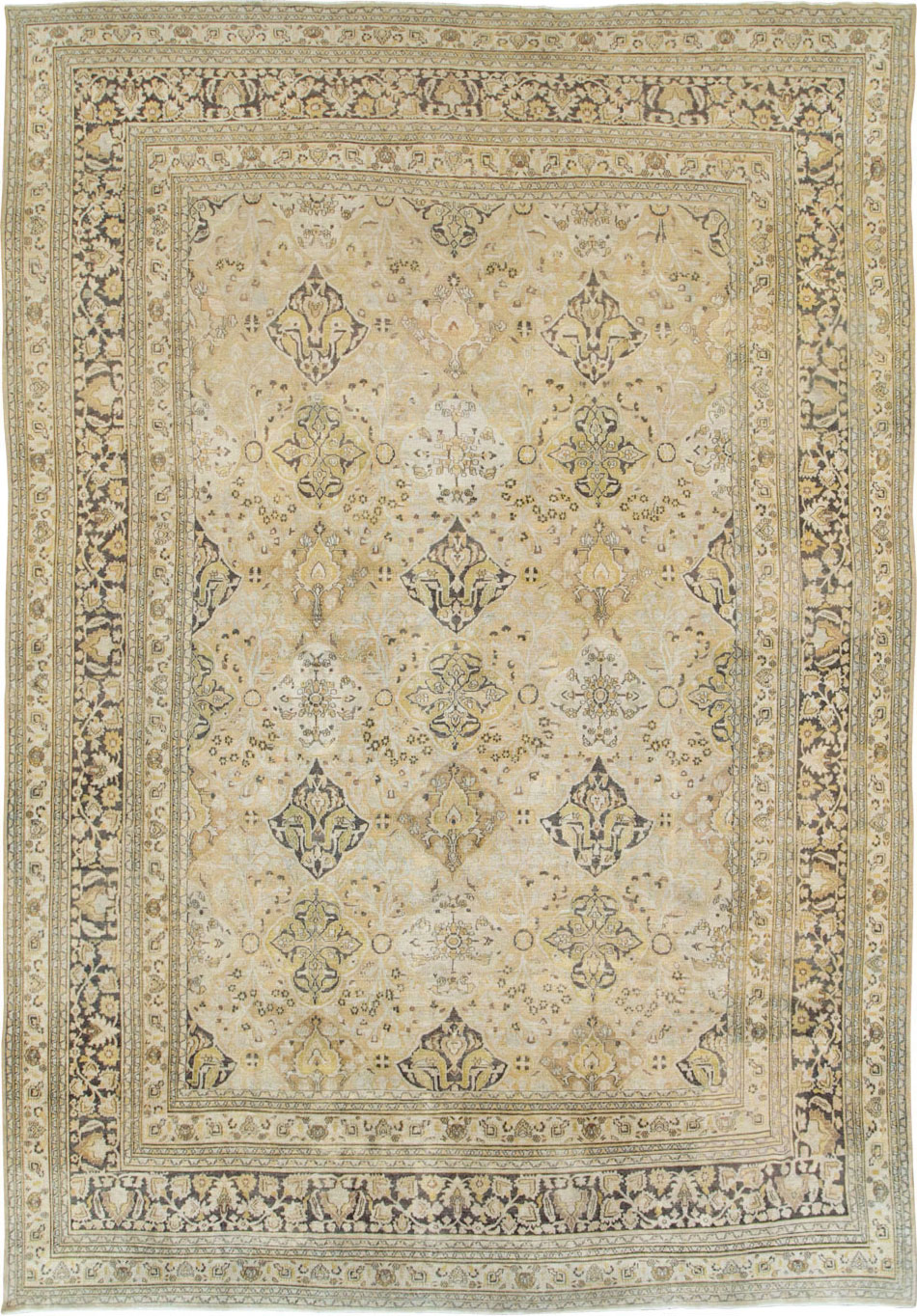 Antique Persian Dorokhsh Carpet, No.24413 - Galerie Shabab