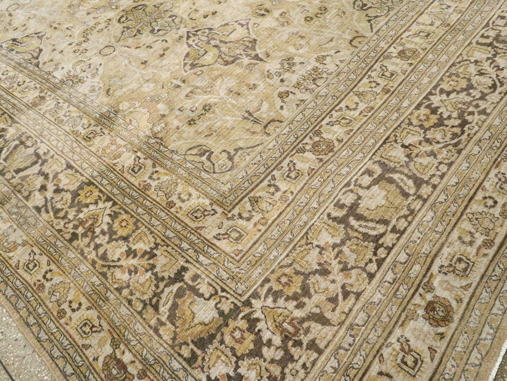 Antique Persian Dorokhsh Carpet, No.24413 - Galerie Shabab