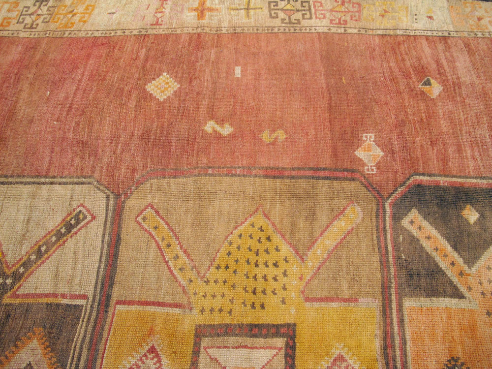 Vintage Turkish Anatolian Carpet, No.24416 - Galerie Shabab