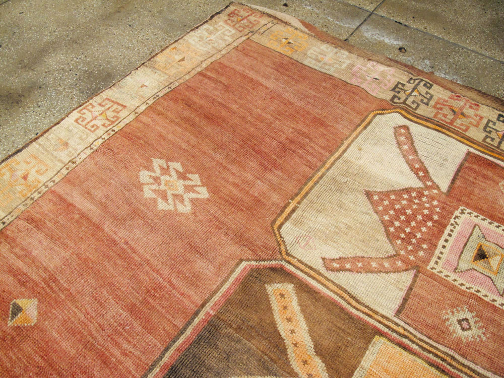Vintage Turkish Anatolian Carpet, No.24416 - Galerie Shabab