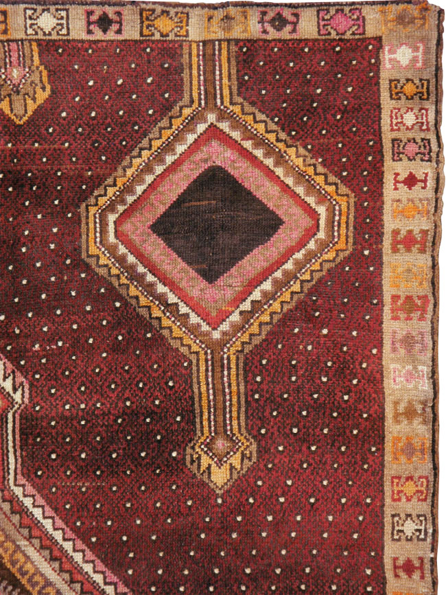 Vintage Turkish Anatolian Gallery Carpet, No.24418 - Galerie Shabab