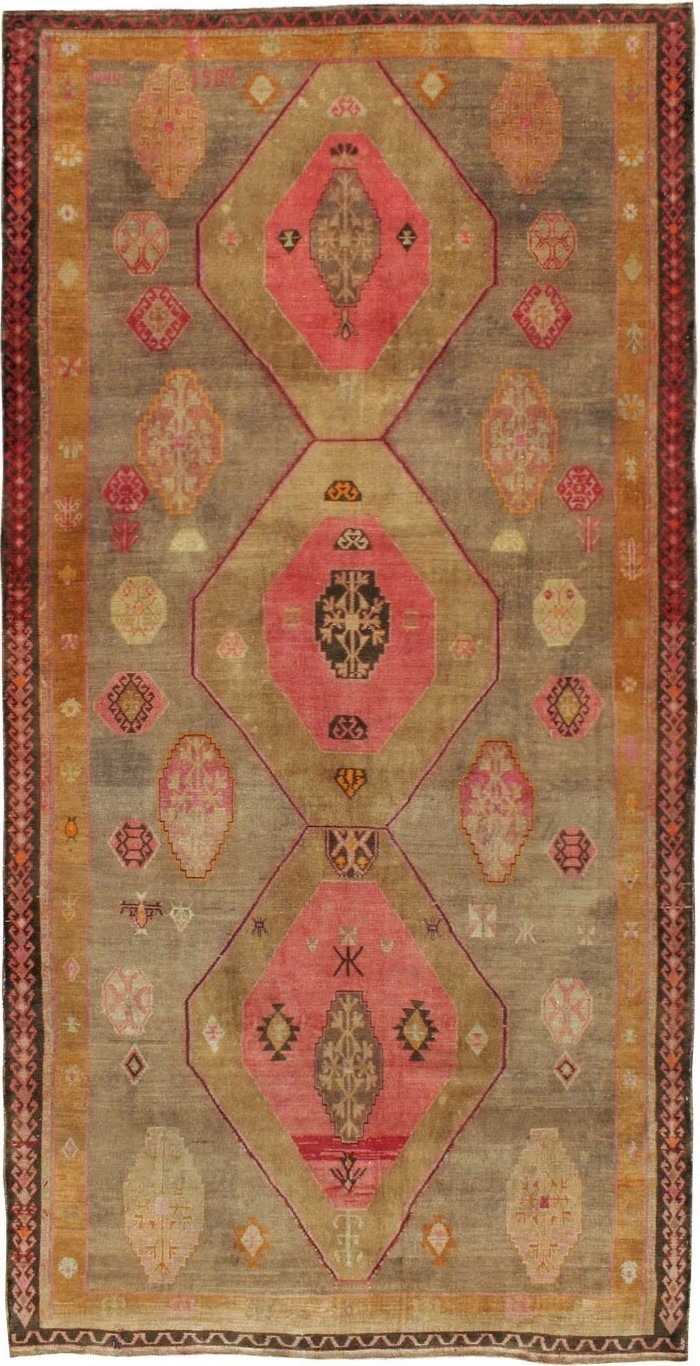 Vintage Anatolian Rug, No.24422 - Galerie Shabab
