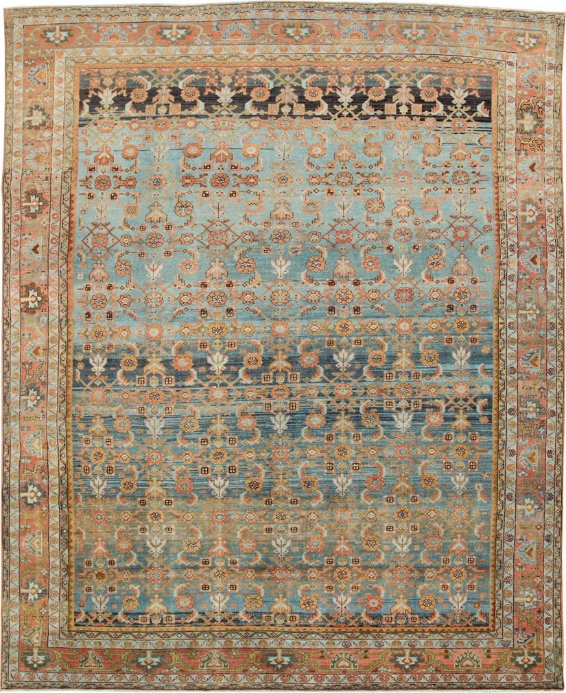 Antique Persian Malayer Room Size Carpet, No.24432 - Galerie Shabab