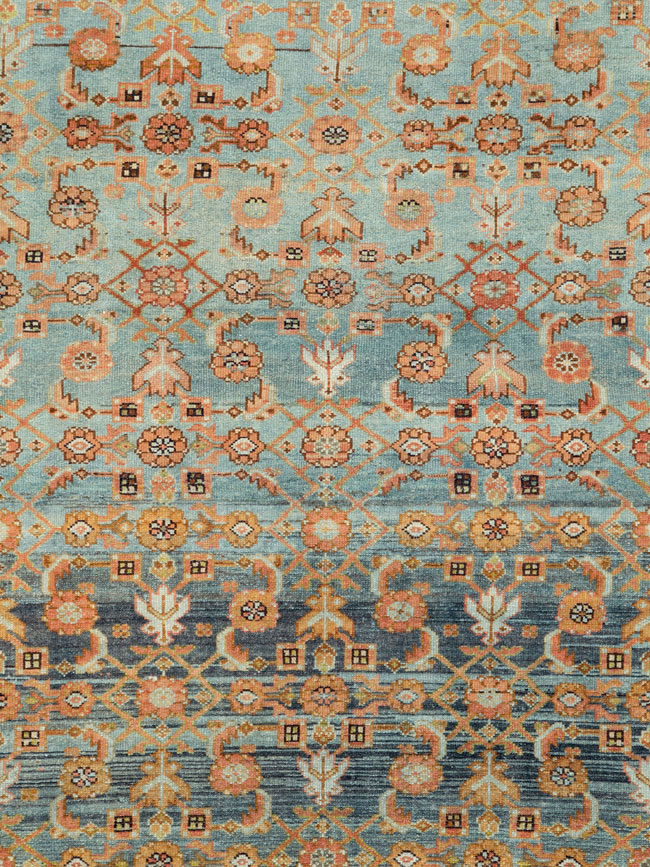 Antique Persian Malayer Room Size Carpet, No.24432 - Galerie Shabab