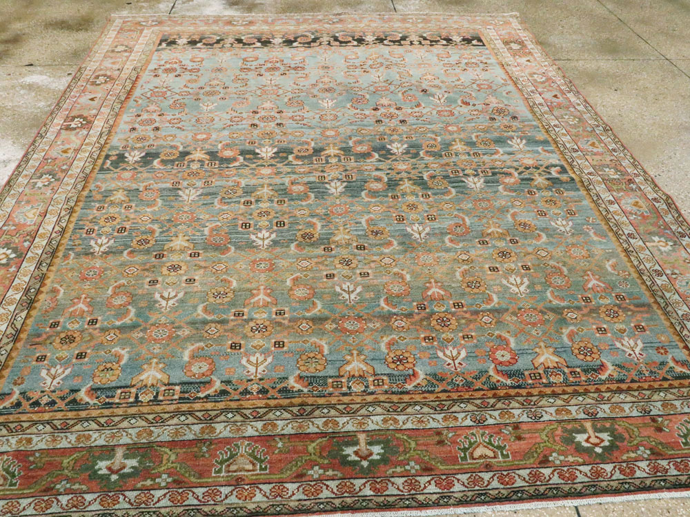 Antique Persian Malayer Room Size Carpet, No.24432 - Galerie Shabab