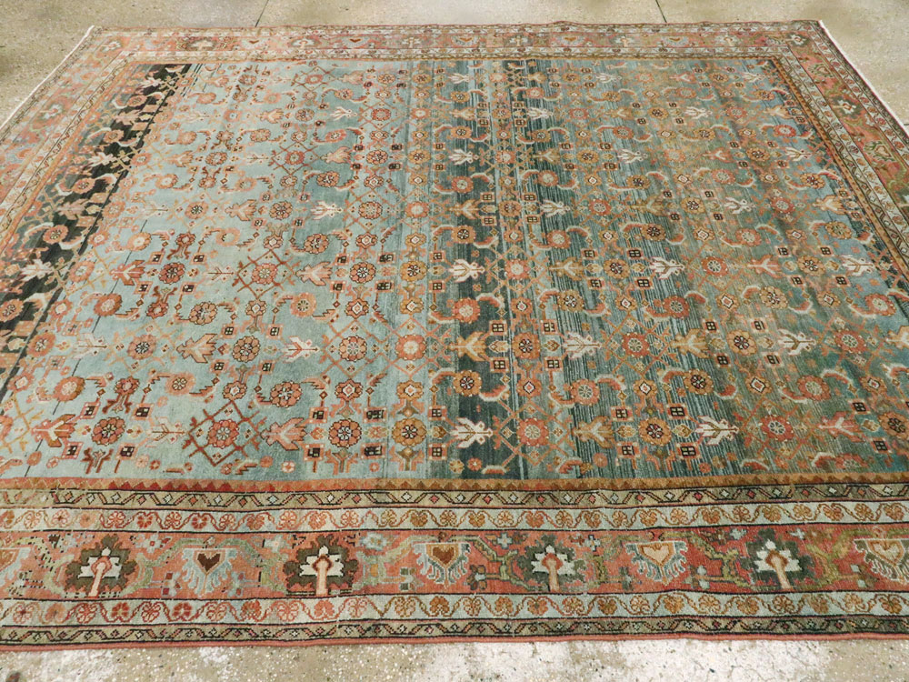 Antique Persian Malayer Room Size Carpet, No.24432 - Galerie Shabab