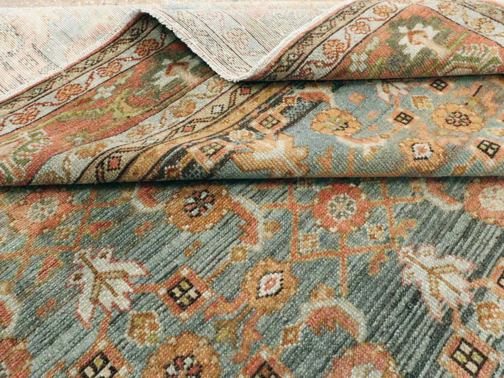 Antique Persian Malayer Room Size Carpet, No.24432 - Galerie Shabab