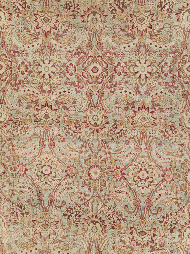 Antique Persian Lavar Kerman Carpet, No.24435 - Galerie Shabab