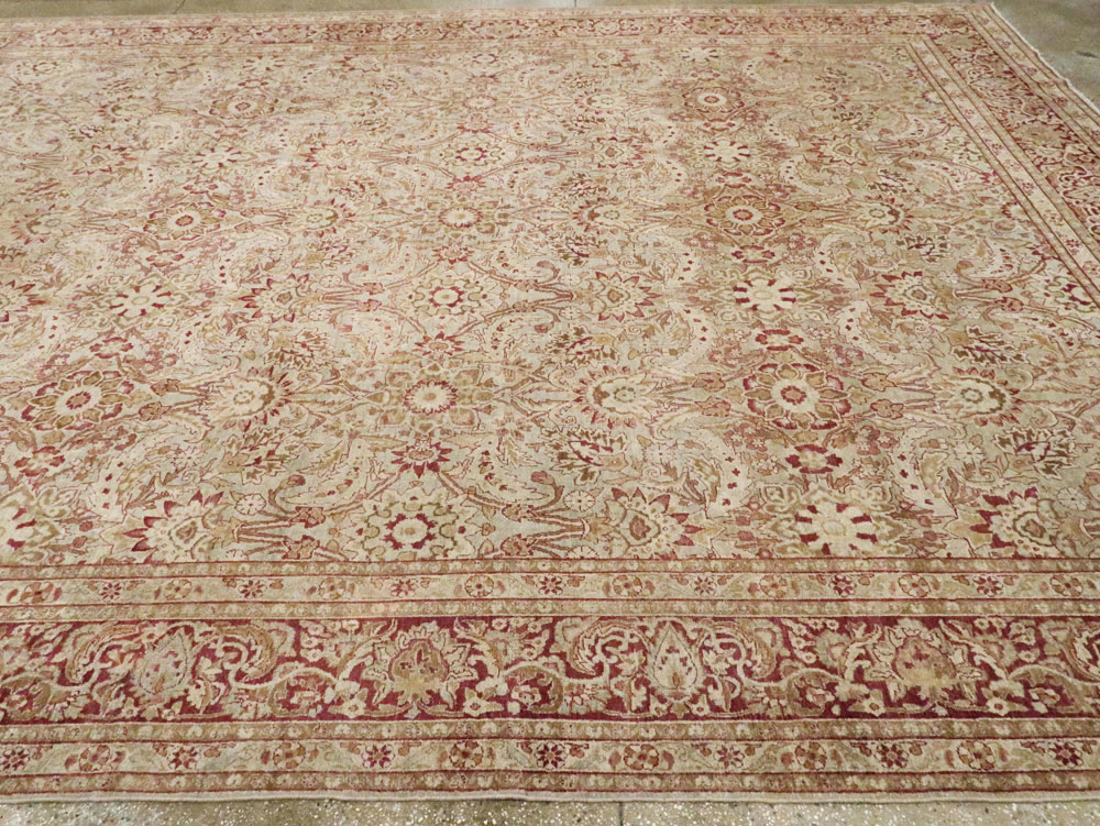 Antique Persian Lavar Kerman Carpet, No.24435 - Galerie Shabab