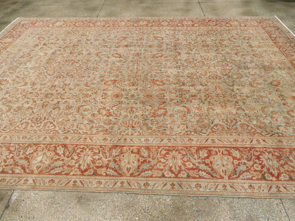 Antique Persian Tabriz Carpet, No.24439 - Galerie Shabab