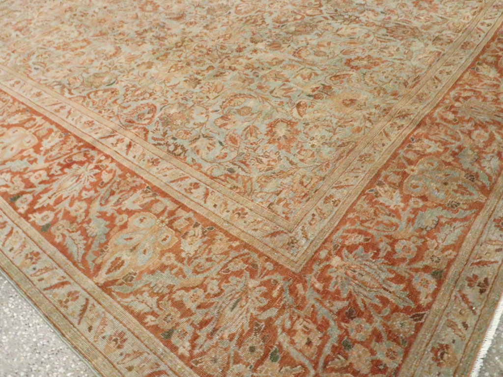 Antique Persian Tabriz Carpet, No.24439 - Galerie Shabab