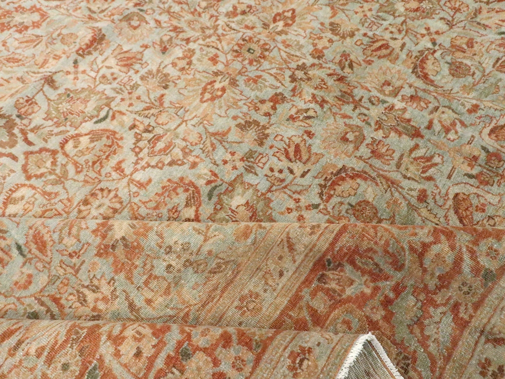Antique Persian Tabriz Carpet, No.24439 - Galerie Shabab