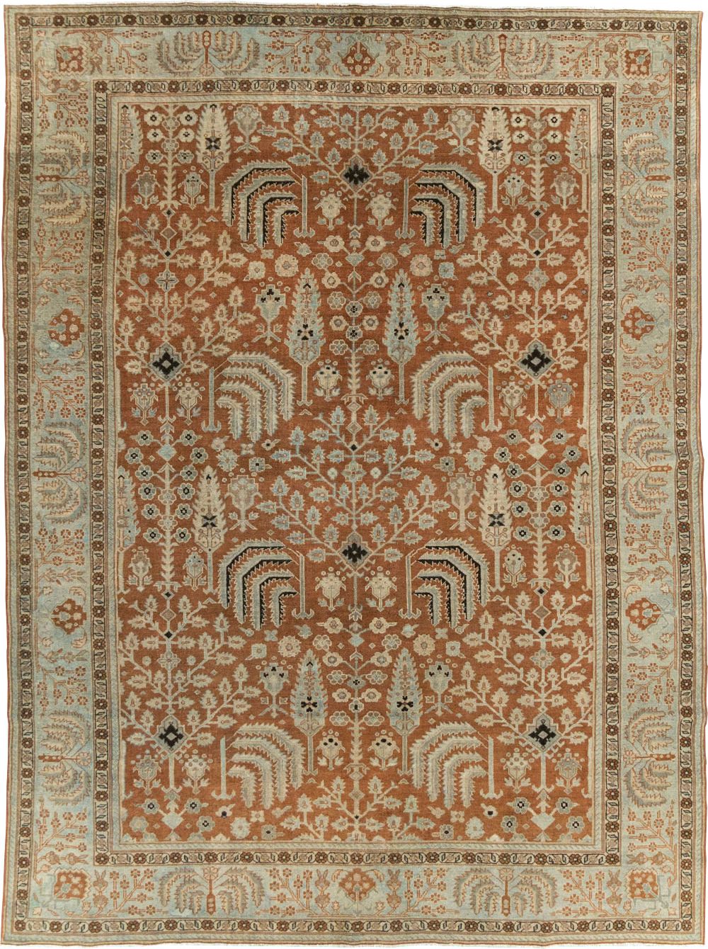 Vintage Persian Malayer Carpet, No.24441 - Galerie Shabab