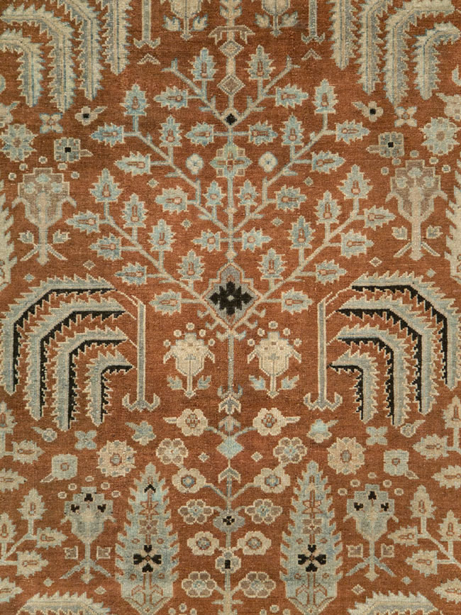 Vintage Persian Malayer Carpet, No.24441 - Galerie Shabab