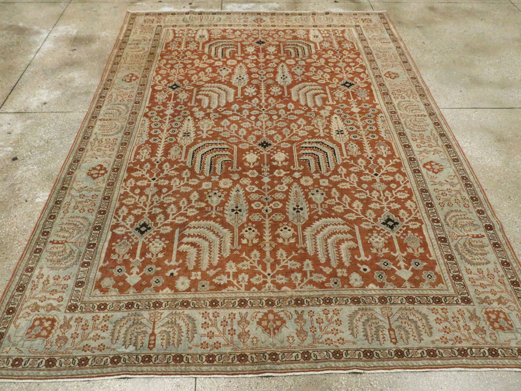 Vintage Persian Malayer Carpet, No.24441 - Galerie Shabab