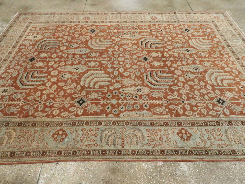 Vintage Persian Malayer Carpet, No.24441 - Galerie Shabab