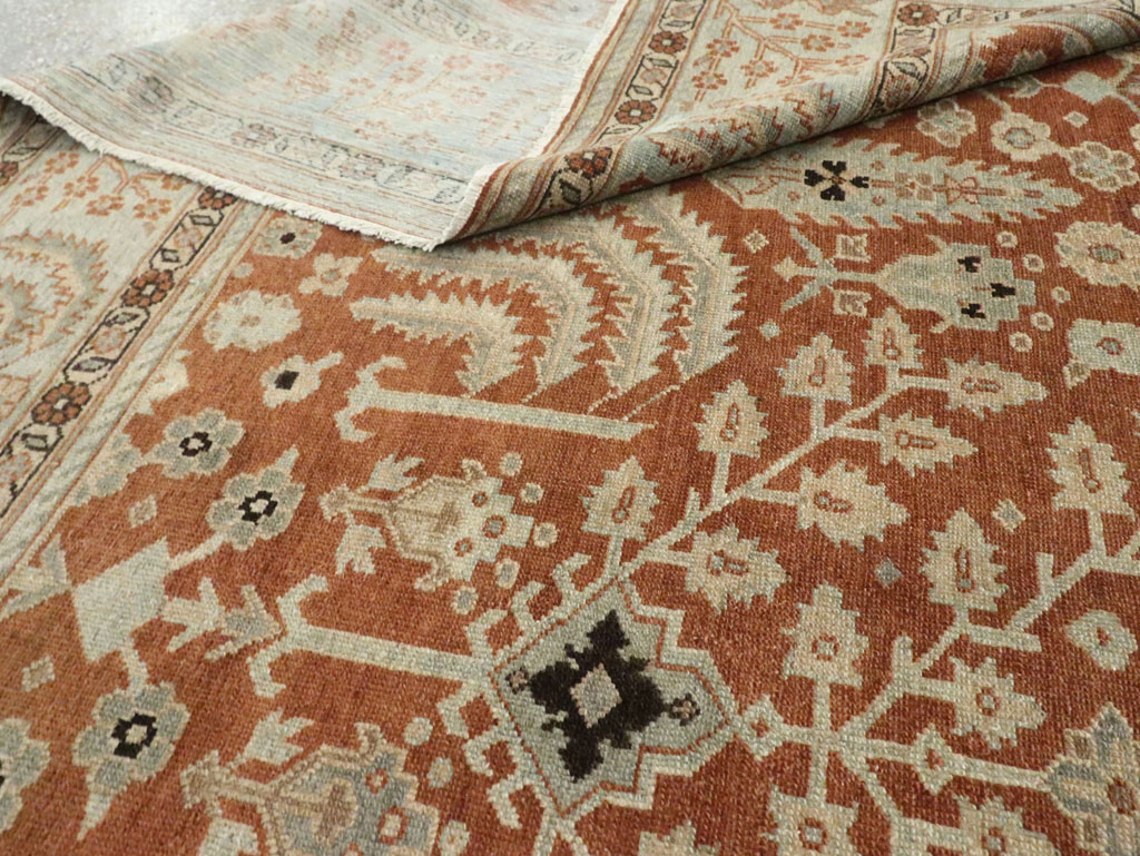 Vintage Persian Malayer Carpet, No.24441 - Galerie Shabab