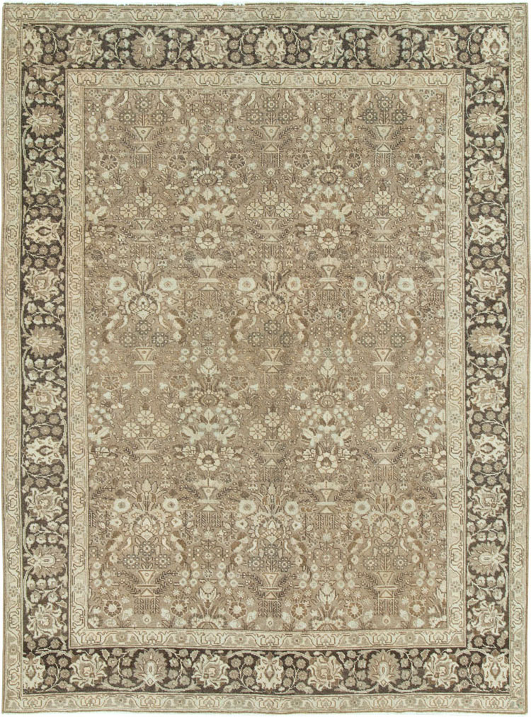 Antique Persian Tabriz Rug, No.24443 - Galerie Shabab