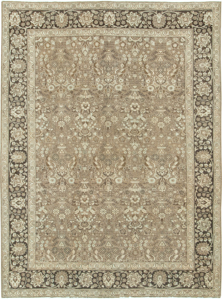 Antique Persian Tabriz Rug, No.24443 - Galerie Shabab