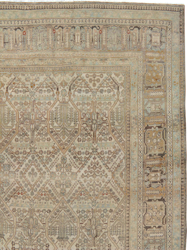 Vintage Persian Joshegan Carpet, No.24444 - Galerie Shabab