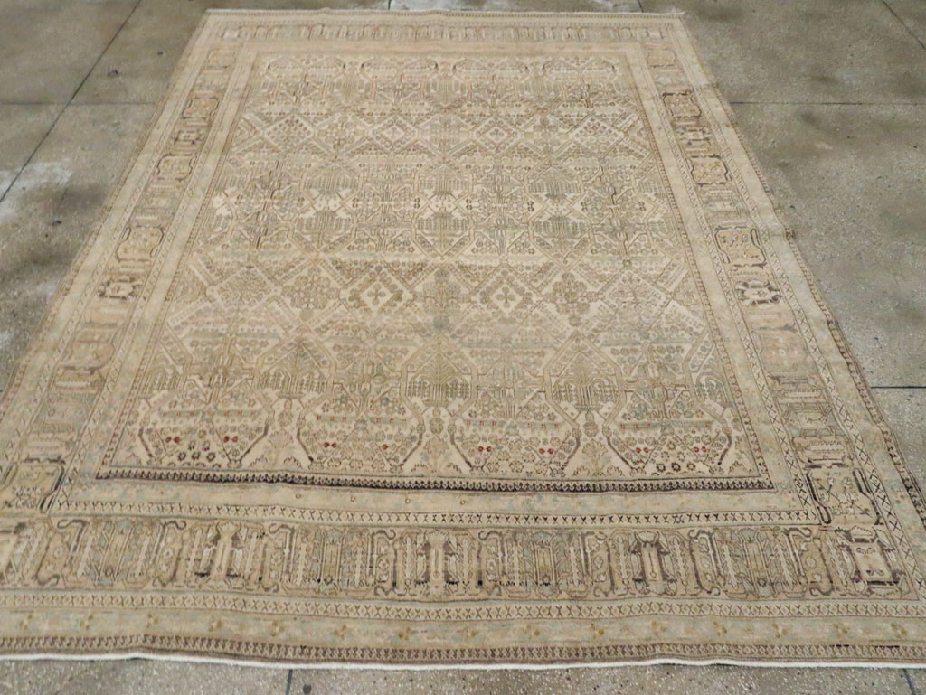 Vintage Persian Joshegan Carpet, No.24444 - Galerie Shabab