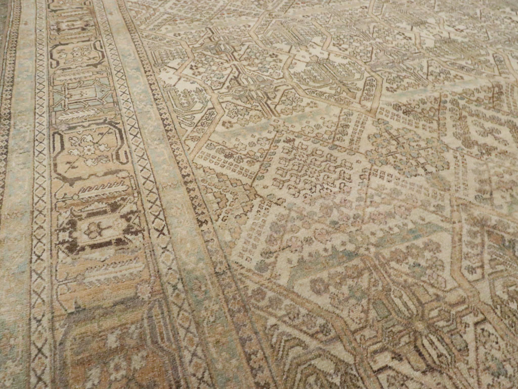 Vintage Persian Joshegan Carpet, No.24444 - Galerie Shabab