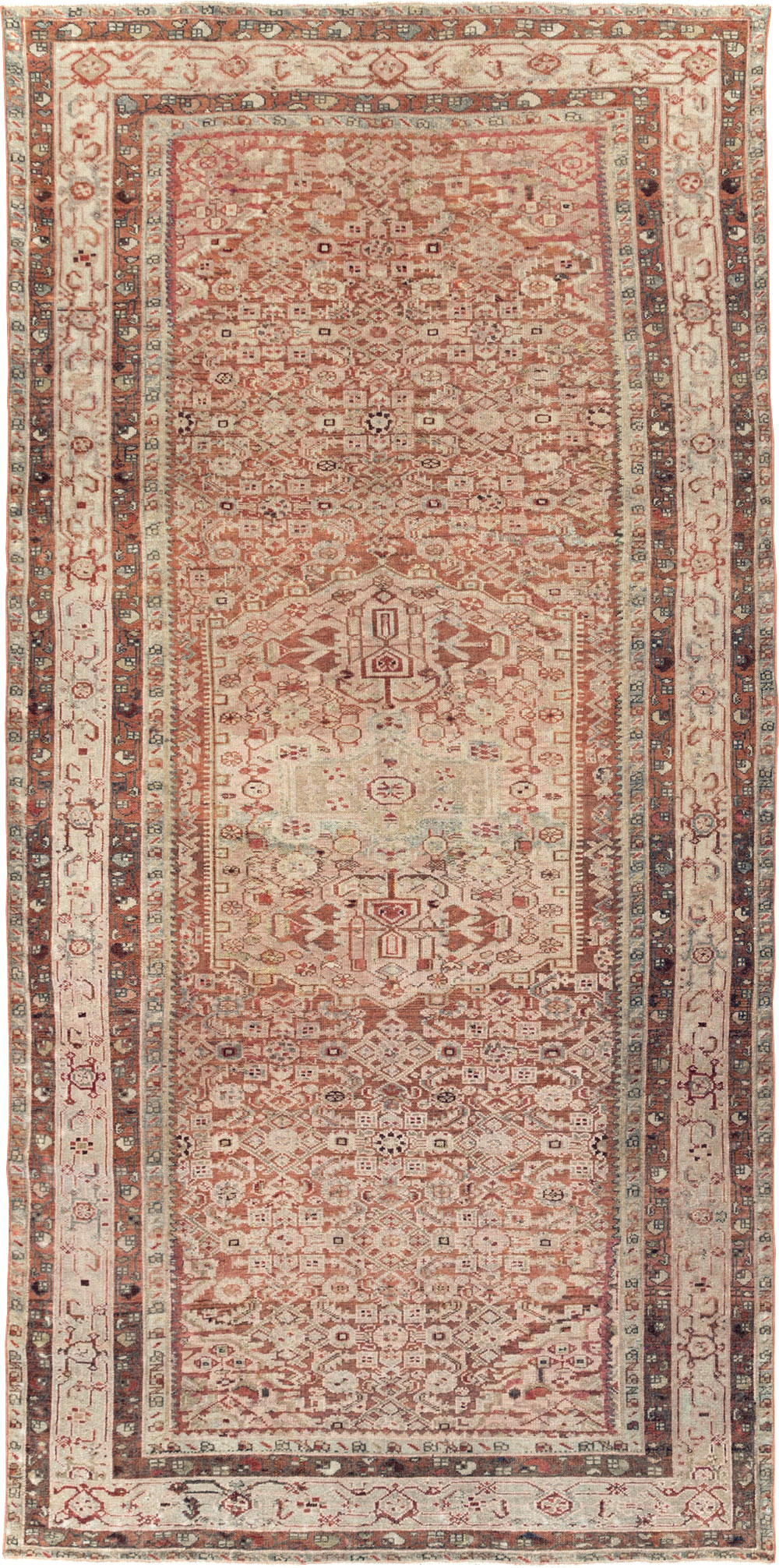 Antique Persian Malayer Gallery Rug, No.24446 - Galerie Shabab