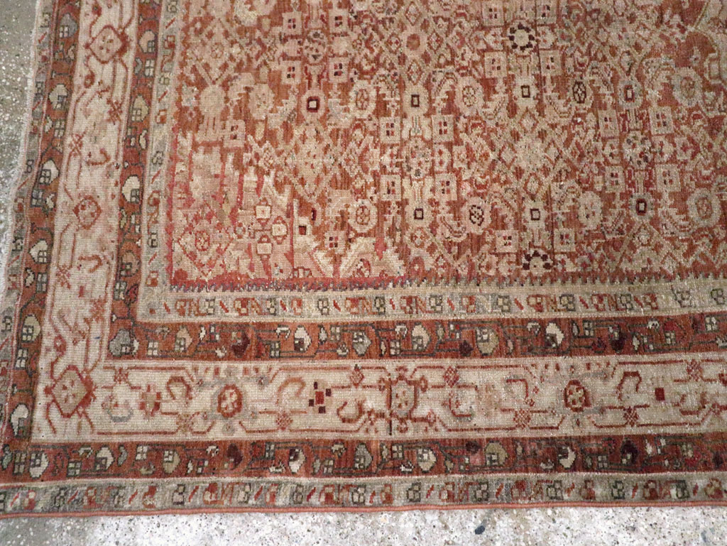 Antique Persian Malayer Gallery Rug, No.24446 - Galerie Shabab