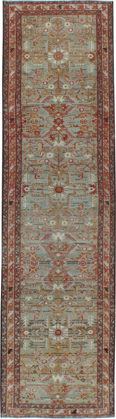 Vintage Persian Malayer Runner, No.24451 - Galerie Shabab
