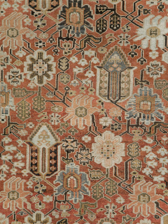 Antique Persian Bakhtiari Gallery Carpet, No.24455 - Galerie Shabab