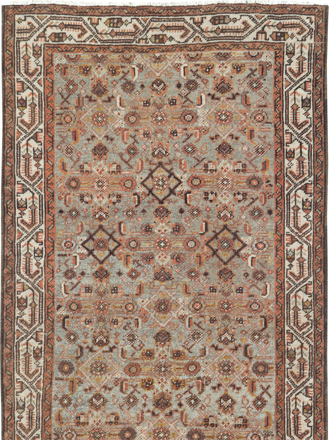 Vintage Persian Malayer Runner, No.24456 - Galerie Shabab