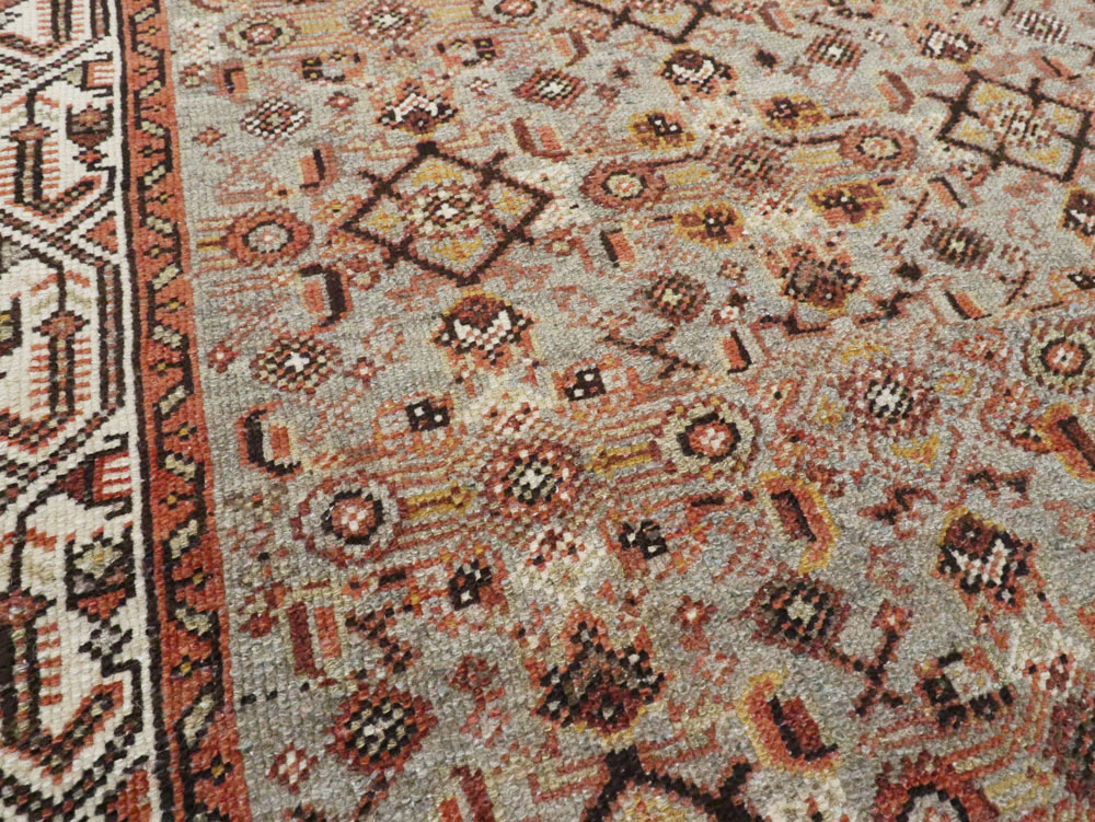 Vintage Persian Malayer Runner, No.24456 - Galerie Shabab