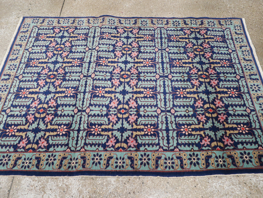 Vintage Persian Tabriz Rug, No.24457 - Galerie Shabab