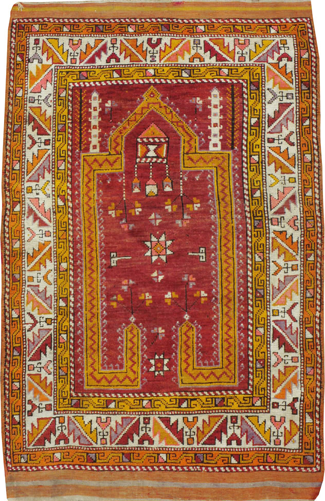 Vintage Turkish Anatolian Rug, No.24459 - Galerie Shabab