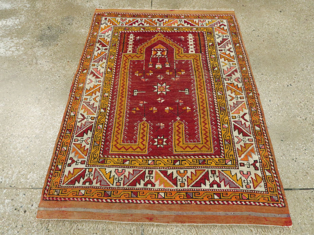 Vintage Turkish Anatolian Rug, No.24459 - Galerie Shabab