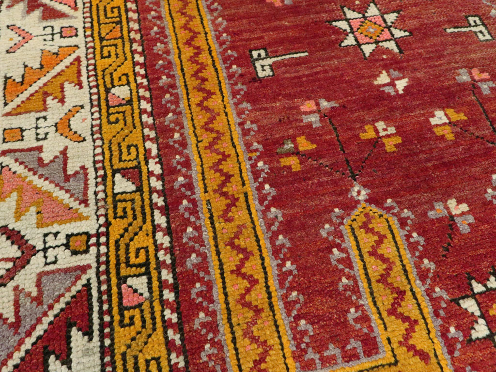 Vintage Turkish Anatolian Rug, No.24459 - Galerie Shabab