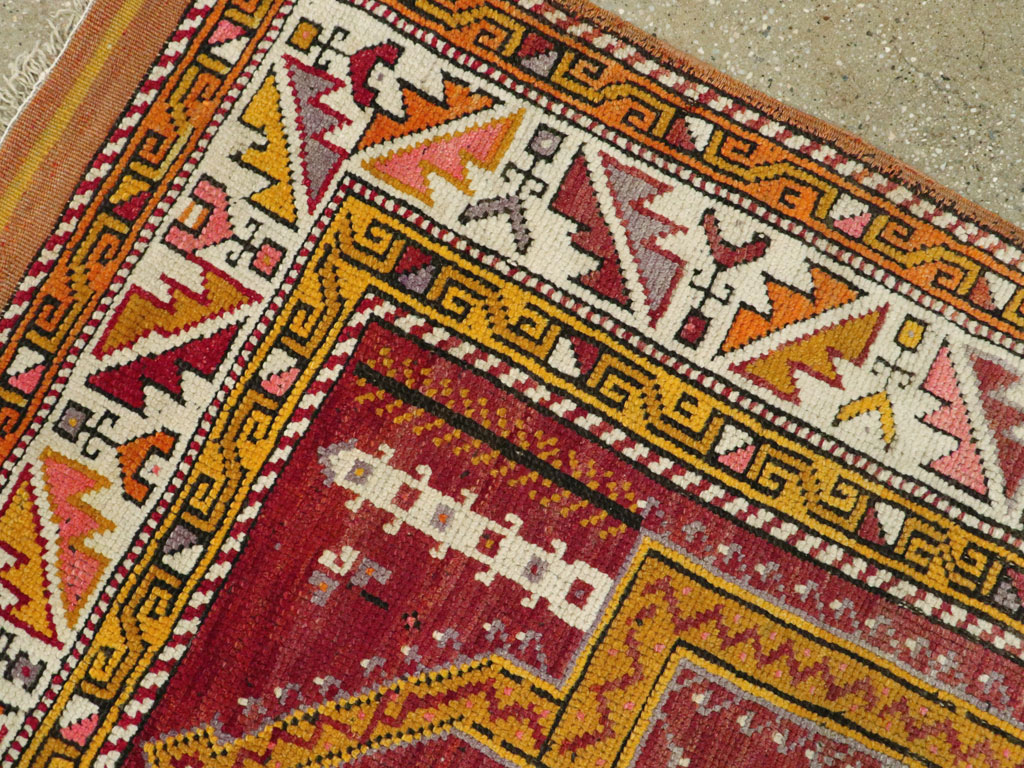Vintage Turkish Anatolian Rug, No.24459 - Galerie Shabab