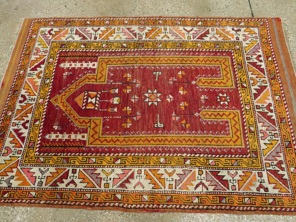 Vintage Turkish Anatolian Rug, No.24459 - Galerie Shabab