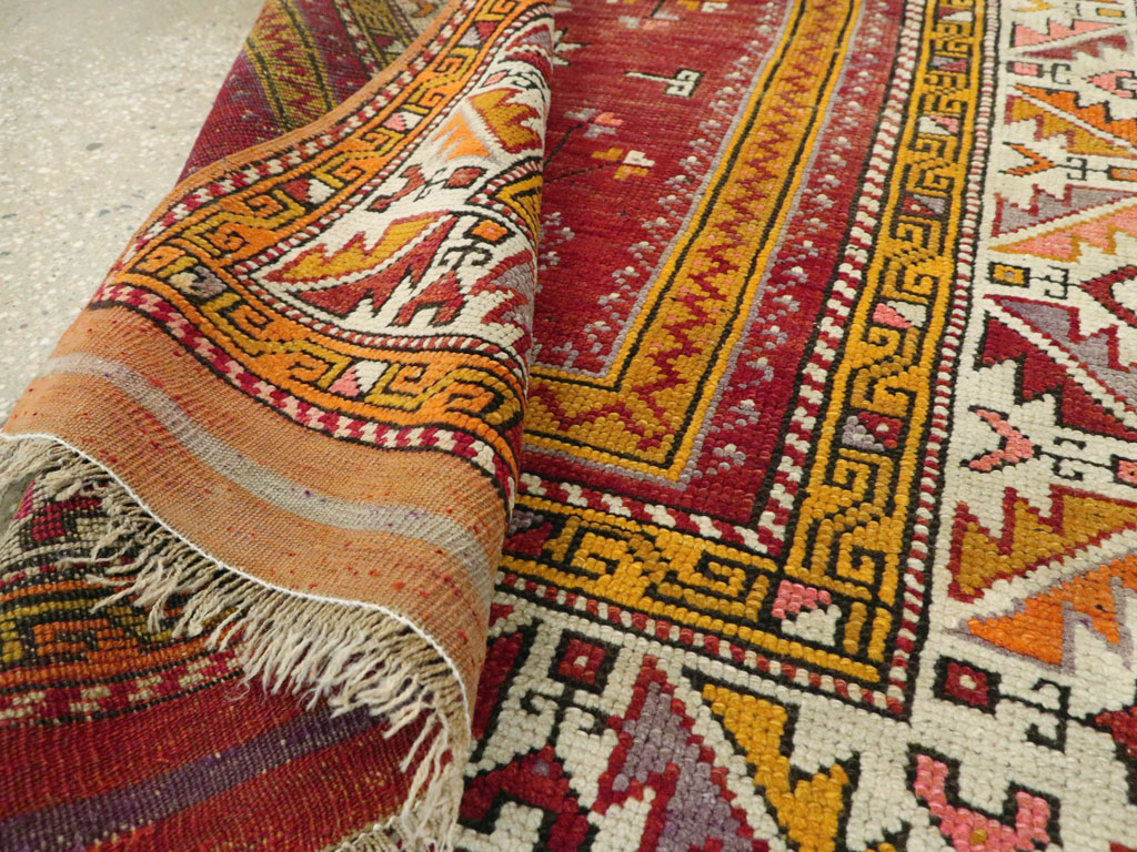 Vintage Turkish Anatolian Rug, No.24459 - Galerie Shabab