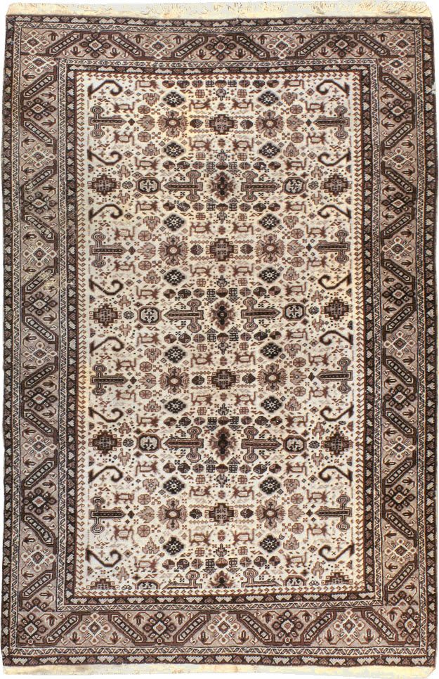 Vintage Persian Tabriz Rug, No.24463 - Galerie Shabab